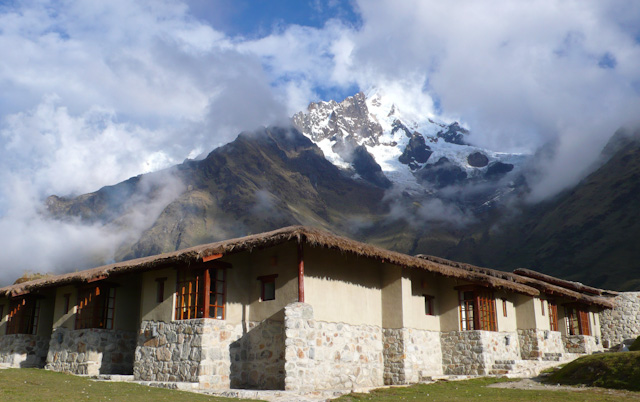 1 - Wayra Lodge below Humantay Mountain